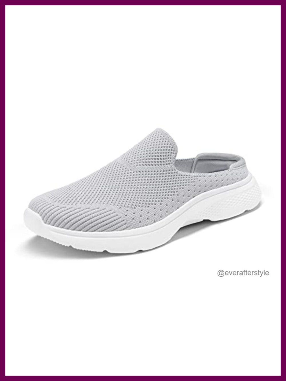 Women's Slip On Lightweight Mules Sneakers Comfortable Walking Shoes